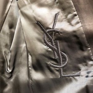 YSL by Tom Ford black leather sport Coat